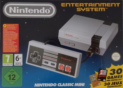 Nintendo Classic Mini NES-Mini Mini 30 Spiele OVP Klassiker - Zustand: Gut