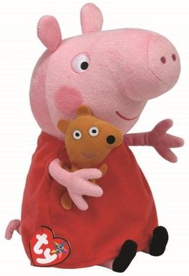 Ty Beanie Boos Schlenker Peppa Pig Motiv Peppa Pig Schwein medium ca. 24cm Neuware