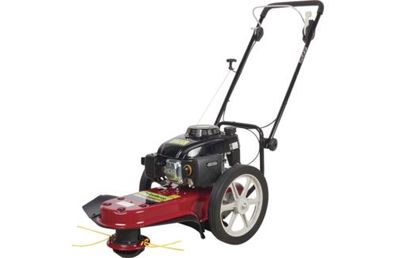 Rasentrimmer 4-Takt 173 ccm Räder 14" 3 kW Benzin Schnittbreite 560 mm Rasen