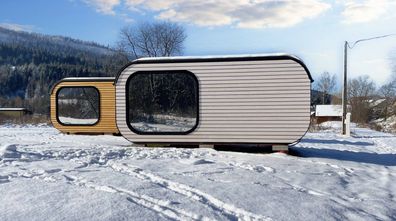 TinyHous Modulhaus Mobilheim Campinghaus Chalets 16,5m²