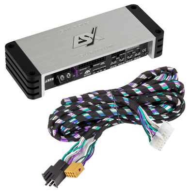 ESX Quantum Digital 4 Kanal Endstufe Verstärker Lautsprecher Mini AMP QM-FOUR-PP