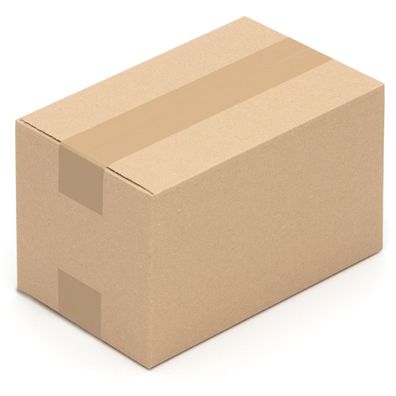50 x Faltkartons aus Wellpappe - Faltkartons Faltschachtel 250 x 150 x 150