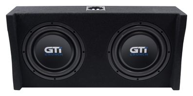 CRUNCH 25cm Downfire-Box Lautsprecher Subwoofer GTI250S