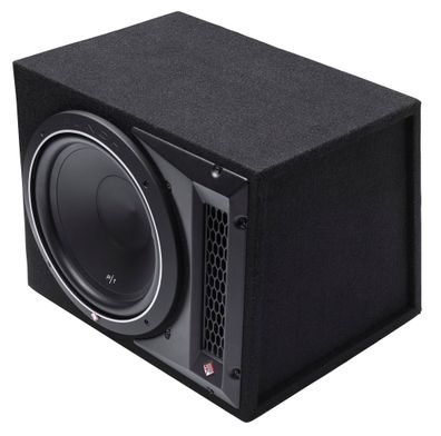 Rockford PUNCH Subwoofer Bass Gehäuse mit Endstufe Verstärker Subbox P1-1X12