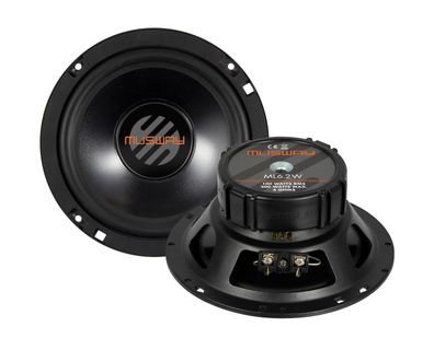 MUSWAY Woofer Subwoofer Bass Tiefton 16,5 cm ML6.2W