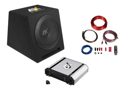 ESX DBX 12" Endstufe Sound Komplett Paket Car Auto HiFi Anlage DBP112Q