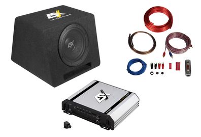 ESX DBX 8" Endstufe Sound Komplett Paket Car Auto HiFi Anlage DBP108Q