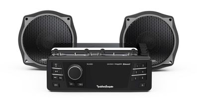 Rockford Fosgate Koax Lautsprecher Multi Media Receiver für HD? 98-13 Modelle
