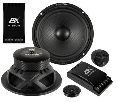 ESX VISION 2-Wege Lautsprecher System Kompo 16,5 cm VXP-6.2C