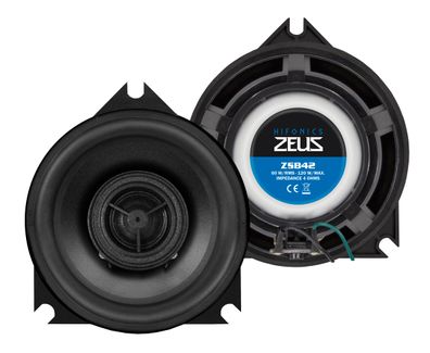 Hifonics ZEUS Koax Lautsprecher Leistung 60 W RMS / 120 W max 10 cm ZSB-42