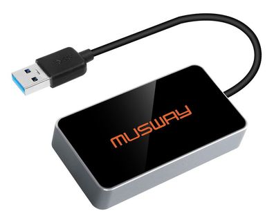 MUSWAY Bluetooth-Dongle Audio/ APP Audio Streaming App Steuerung USB Dongle BTA2