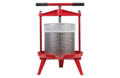 Fruchtpresse Obstpresse 14 Liter Edelstahl Weinpresse Saftpresse Apfelpresse