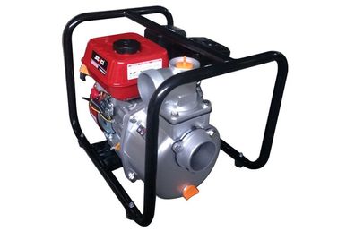 3" Wasserpumpe 208 ccm 4-Takt Benzinmotor max. 55 m³/ Std Pumpenkapazität Wasser