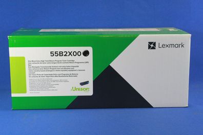 Lexmark 55B2X00 ( entspricht 55B2X0E ) Toner Black -A