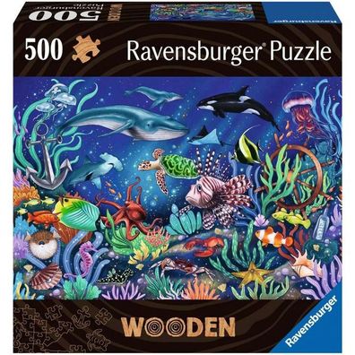 Wooden Puzzle Unten im Meer (505 Teile) - Ravensburger 17515 -...