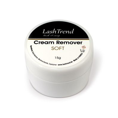 Remover Cream Soft LashTrend 15g / Wimpernkleber Entferner | Wimpernverlängerung