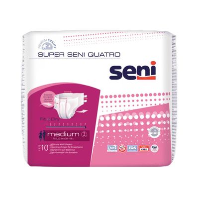 6x Super Seni Quatro Medium a10 - B08HH8SG6Y | Packung (10 Stück) (Gr. M)