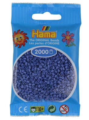 Hama Beutel mit 2000 Mini-Bügelperlen lavendel