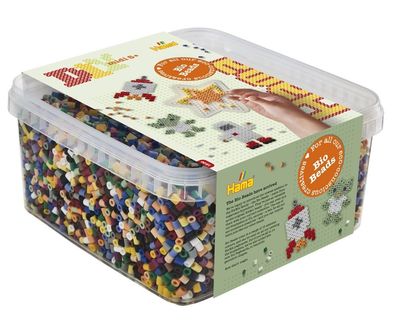 Hama Bio Box mit Midi-Bügelperlen & Stiftplatte