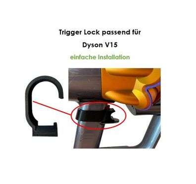 Power Button Trigger Lock passend für Dyson V15, Auslöserfixierung