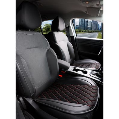 Sitzauflagen passend für Hyundai ix35 ab 2012-2015 in Schwarz/ Rot Set Denver