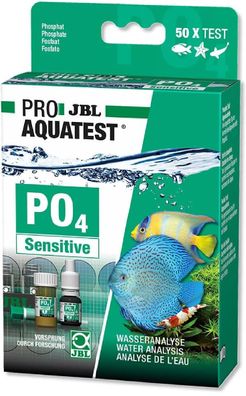 JBL Proaquatest PO4 Phosphat Sensitiv Schnelltest Aquarien & Teiche