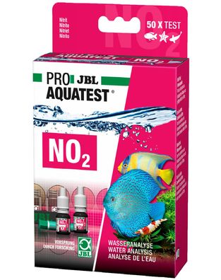 JBL Proaquatest NO2 Nitrit Wassertest Süß-/ Meerwasser & Teichen