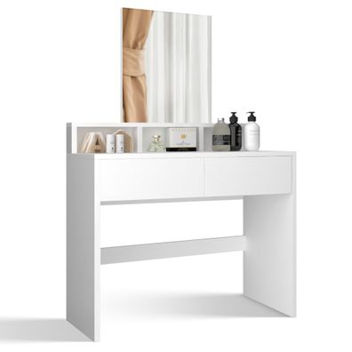 Miadomodo® Schminktisch Vanity Make Up Table Spiegel Kosmetiktisch Frisiertisch