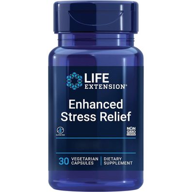 Life Extension, Enhanced Stress Relief, 30 Veg. Kapseln