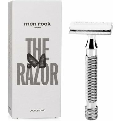 Menrock The Razor Zweischneidiges Rasiermesser für Männer