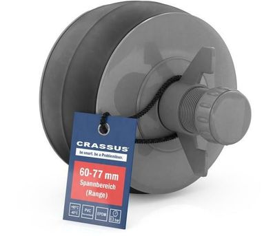 Crassus Schnellverschlußstopfen CSV 70 60 - 77 mm, CRA18638