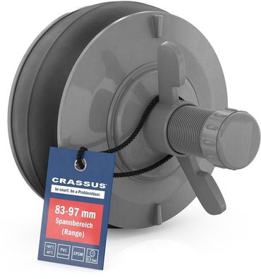 Crassus Schnellverschlußstopfen CSV 90 83 - 97 mm, CRA18640