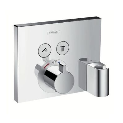 hansgrohe ShowerSelect Thermostat Unterputz für 2 Verbraucher mit Schlauchanschlus...