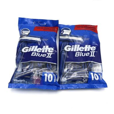 20x Gillette Blue 2 Einwegrasierer Herrenrasierer Rasierer 2 x 10er Packung