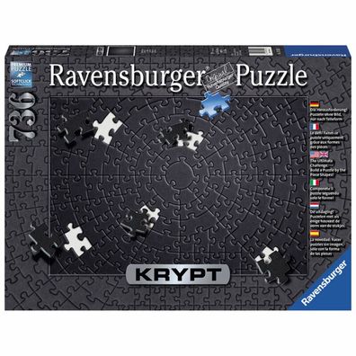 Schwarzes Krypta-Puzzle 736Stück