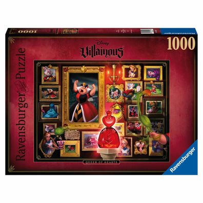 Puzzle Villainous: Queen of Hearts (1000 Teile)