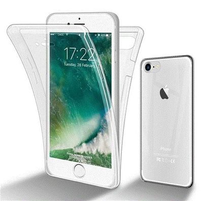 Cadorabo Hülle kompatibel mit Apple iPhone 7 / 7S / 8 / SE 2020 in Transparent - ...