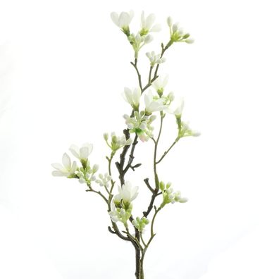 GASPER Scheinquittenzweig Weiß 51cm - Kunstblumen