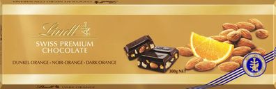 Lindt Goldtafel Dunkle Orange-Mandel 300g