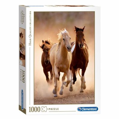 High Quality Collection - 1000 Teile Puzzle - Running horses
