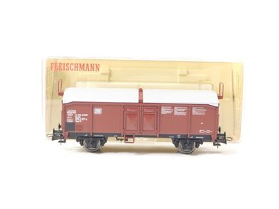 Fleischmann H0 5333 Güterwagen Hubschiebedachwagen 575 8 577-2 DB / NEM