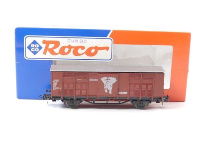 Roco H0 gedeckter Güterwagen "Schmid Jumbo" 236 6 123-9 DB / NEM
