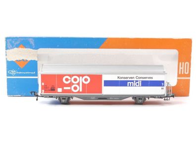 Roco H0 4340 L Güterwagen Schiebewandwagen "Cooop midi" SBB / NEM