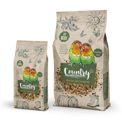 Witte Molen Country Futter für Agaporniden 4 x 2,5 kg