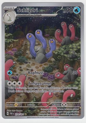 Pokemon Karten - Paldeas Schicksale Schligdri 224/091 PAF DE - NM Deutsch