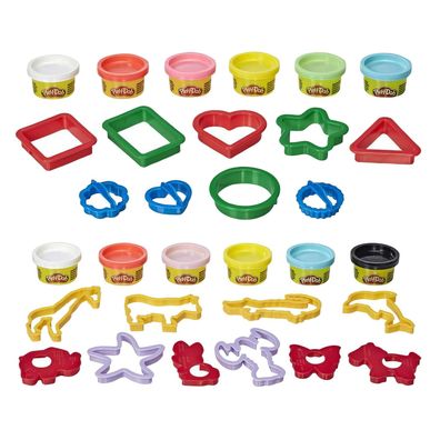 44,06 EUR/ kg Play-Doh Kinderknete Set Formen lernen Knete Tier Knetformen Animals
