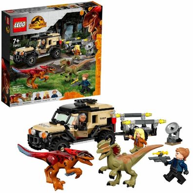 LEGO® 76951 - Jurassic World - Pyroraptor & Dilophosaurus Transport