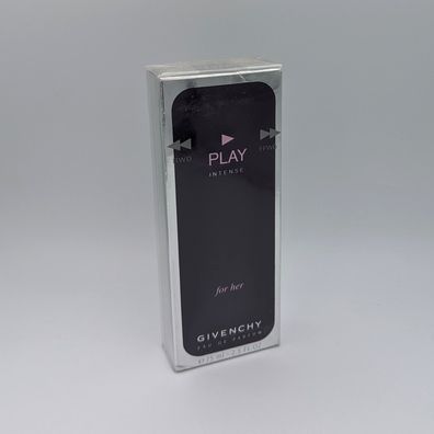 Givenchy Play Intense For Her Eau de Parfum 75ml Neu und Originalverpackt