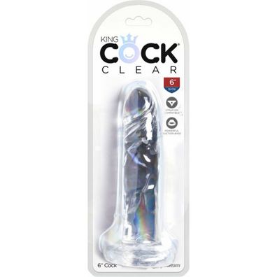 Pipedream King Cock 6 Inch Cock - Transparant, 230 g