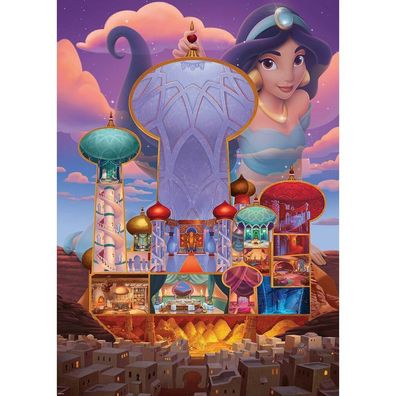 Puzzle Disney Castle: Jasmin (1000 Teile)